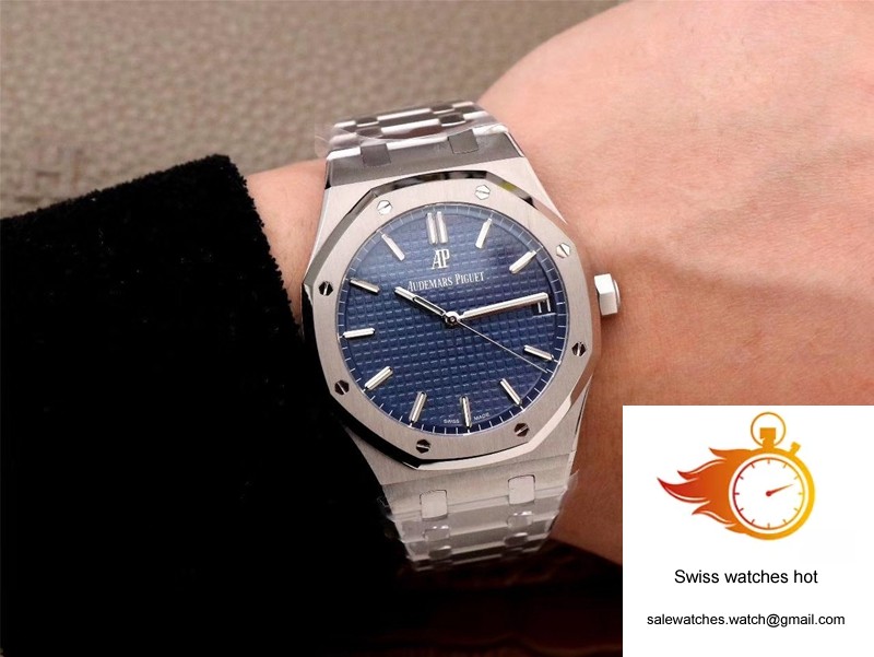 Audemars Piguet Royal Oak 15500ST.OO.1220ST.01 ZF Factory Blue Dial 10 Audemars Piguet Royal Oak 15500ST.OO.1220ST.01 ZF Factory Blue Dial 10