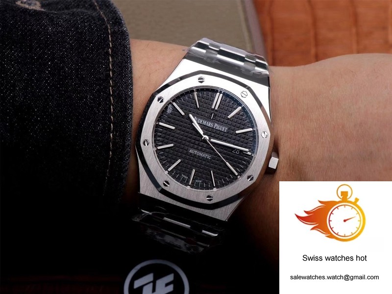 Audemars Piguet Royal Oak 15400ST.OO.1220ST.01 ZF Factory Black Dial 10 Audemars Piguet Royal Oak 15400ST.OO.1220ST.01 ZF Factory Black Dial 10