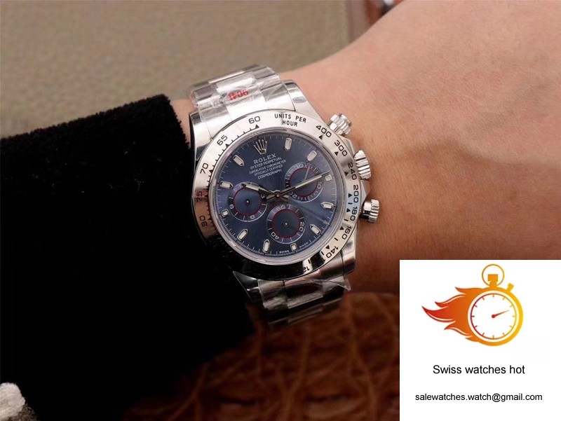 Rolex Daytona Cosmograph 116509-78599 Noob Factory Blue Dial 10 Rolex Daytona Cosmograph 116509-78599 Noob Factory Blue Dial 10