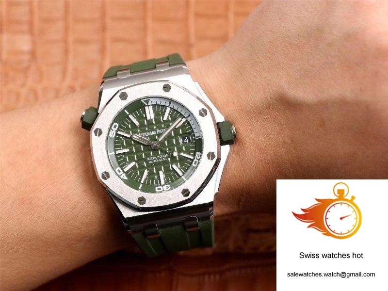 Audemars Piguet Royal Oak Offshore Diver 15710ST.OO.A052CA.01 JF Factory 10 Audemars Piguet Royal Oak Offshore Diver 15710ST.OO.A052CA.01 JF Factory 10