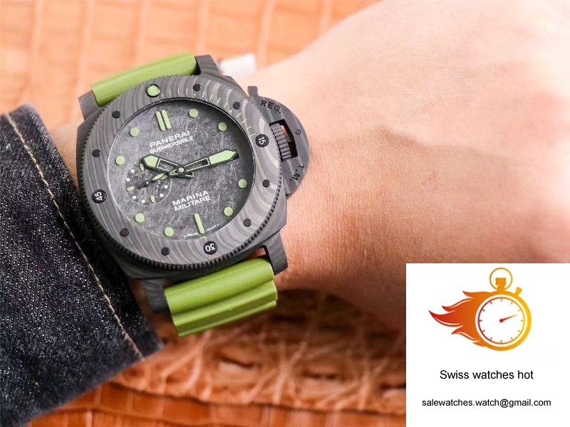 VS Factory Panerai Submersible Marina Militare Carbotech 47MM PAM00961 10 VS Factory Panerai Submersible Marina Militare Carbotech 47MM PAM00961 10