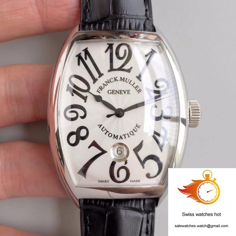Franck Muller Casablanca Date 8880 C DT GF Factory V2 Silver Dial 10 Franck Muller Casablanca Date 8880 C DT GF Factory V2 Silver Dial 10