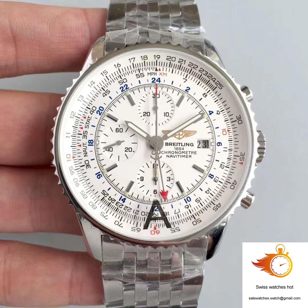 Breitling Navitimer Montbrillant Datora A21330 JF Factory Blue Dial 10 Breitling Navitimer Montbrillant Datora A21330 JF Factory Blue Dial 10