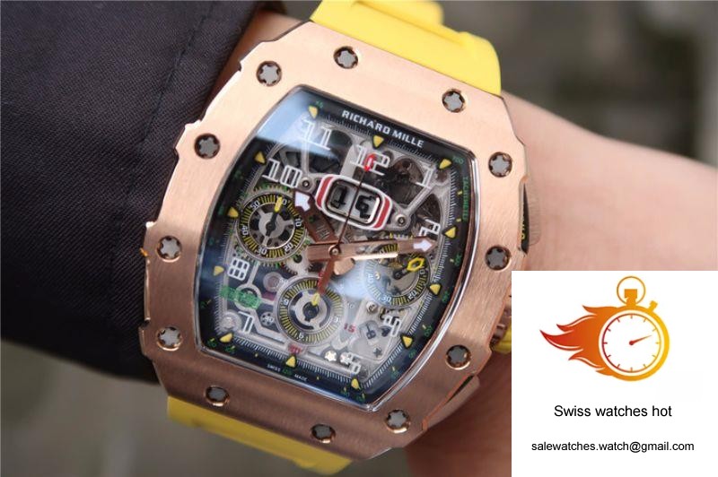 Richard Mille RM11-03 KV Factory Rose Gold Skeleton Dial 10 Richard Mille RM11-03 KV Factory Rose Gold Skeleton Dial 10