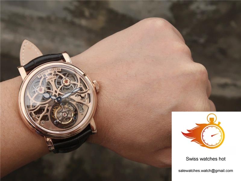 Franck Muller Giga Tourbillon 18K Rose Gold Skeleton Dial 10 Franck Muller Giga Tourbillon 18K Rose Gold Skeleton Dial 10
