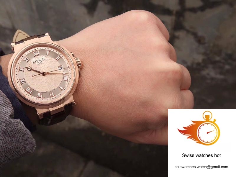 Breguet Marine 5517BB/Y2/9ZU V9 Factory Gold Dial 10 Breguet Marine 5517BB/Y2/9ZU V9 Factory Gold Dial 10