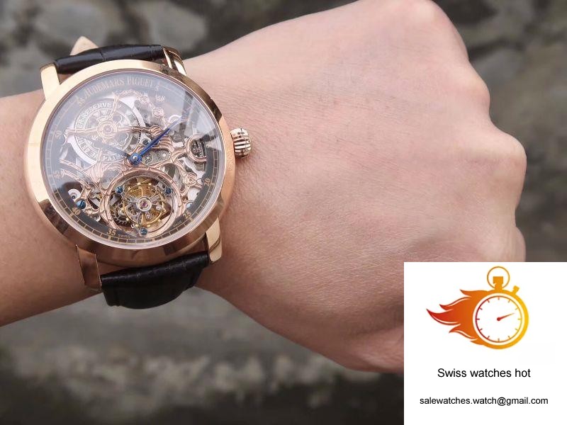 Audemars Piguet Jules Audemars Tourbillon 26357PT.ZZ.D028CR.01 18K Rose Gold Skeleton Dial 10 Audemars Piguet Jules Audemars Tourbillon 26357PT.ZZ.D028CR.01 18K Rose Gold Skeleton Dial 10
