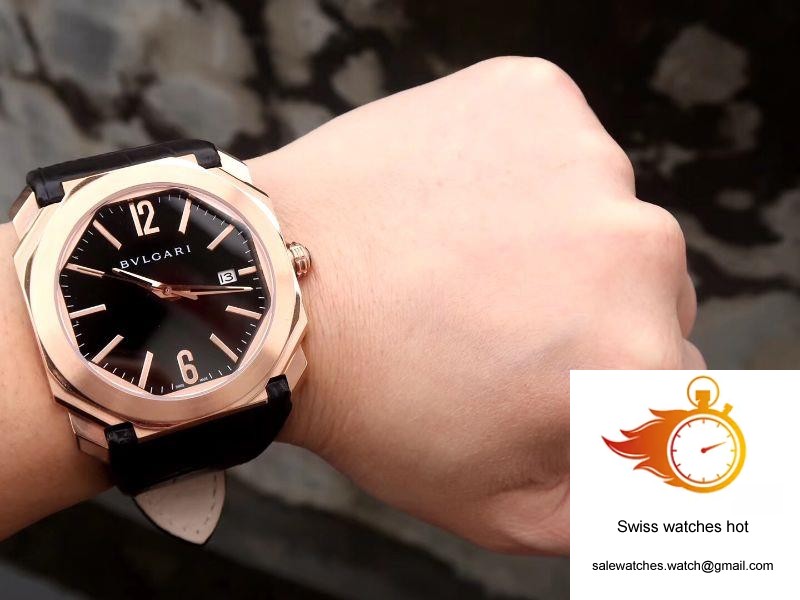 Bvlgari Octo Solotempo 102485 BG041BBSPGVD Black Dial 10 Bvlgari Octo Solotempo 102485 BG041BBSPGVD Black Dial 10