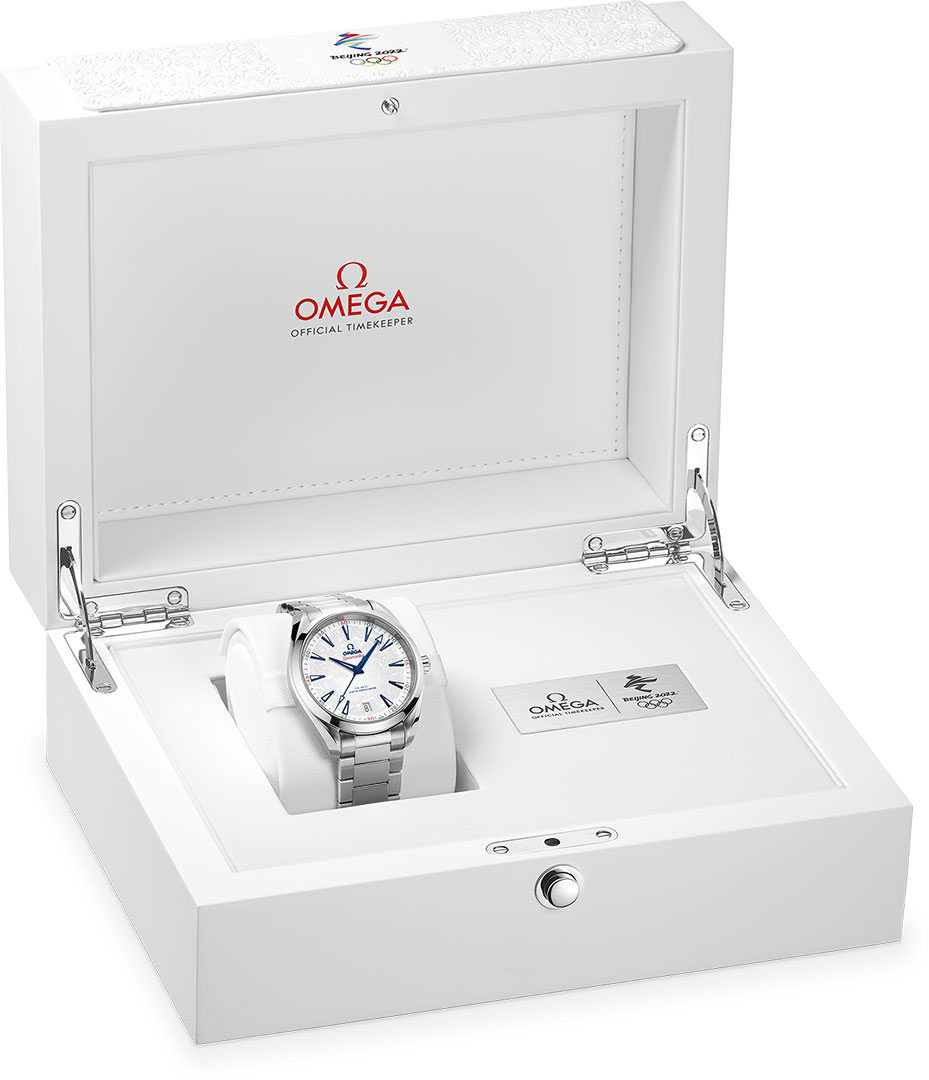 522.10.41.21.04.001 Beijing 2022 Omega Aqua Terra 150M Co-Axial Master Chronometer 41mm Mens Watch 2 522.10.41.21.04.001 Beijing 2022 Omega Aqua Terra 150M Co-Axial Master Chronometer 41mm Mens Watch 2