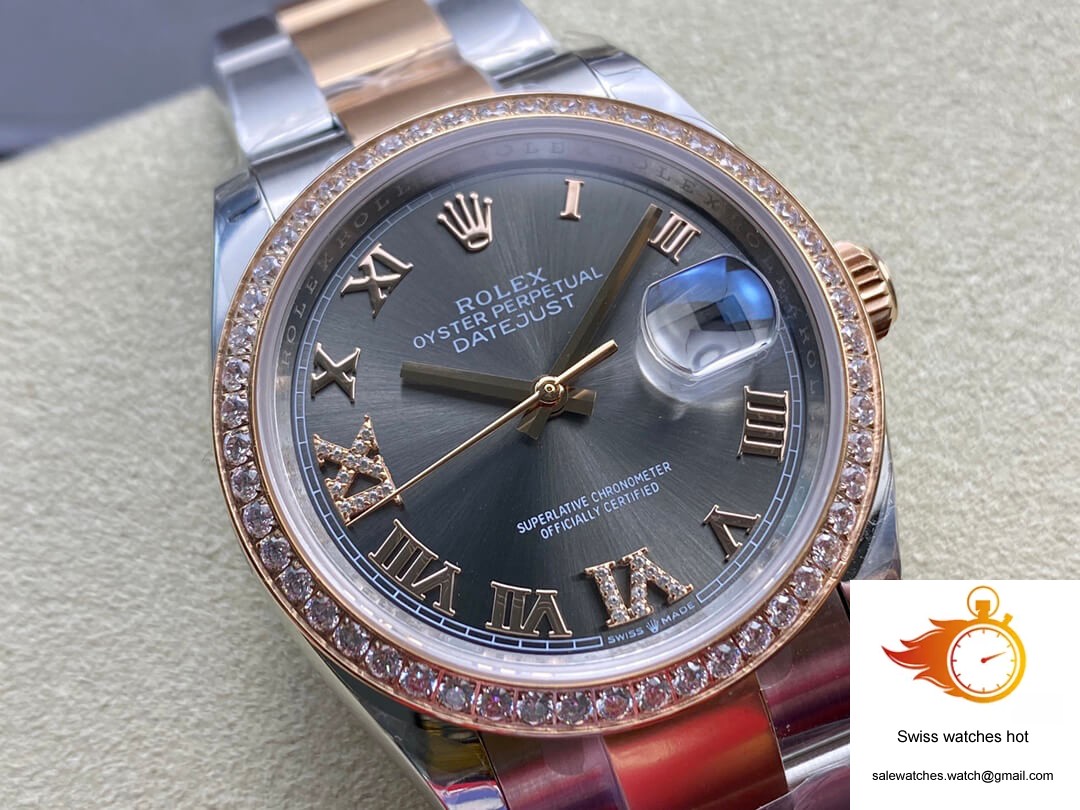 Rolex Datejust M126281RBR-0012 EW Factory Diamond-set Bezel 2 Rolex Datejust M126281RBR-0012 EW Factory Diamond-set Bezel 2
