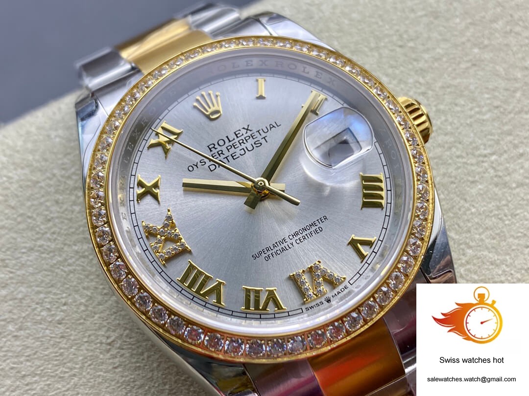 Rolex Datejust M126283RBR-0018 EW Factory Diamond-set Bezel 2 Rolex Datejust M126283RBR-0018 EW Factory Diamond-set Bezel 2