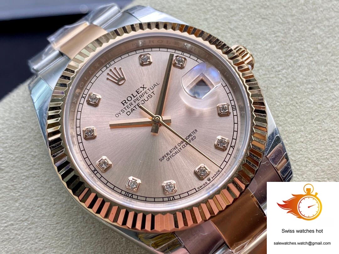 Rolex Datejust M126331-0007 41MM EW Factory V3 Rose Gold 2 Rolex Datejust M126331-0007 41MM EW Factory V3 Rose Gold 2