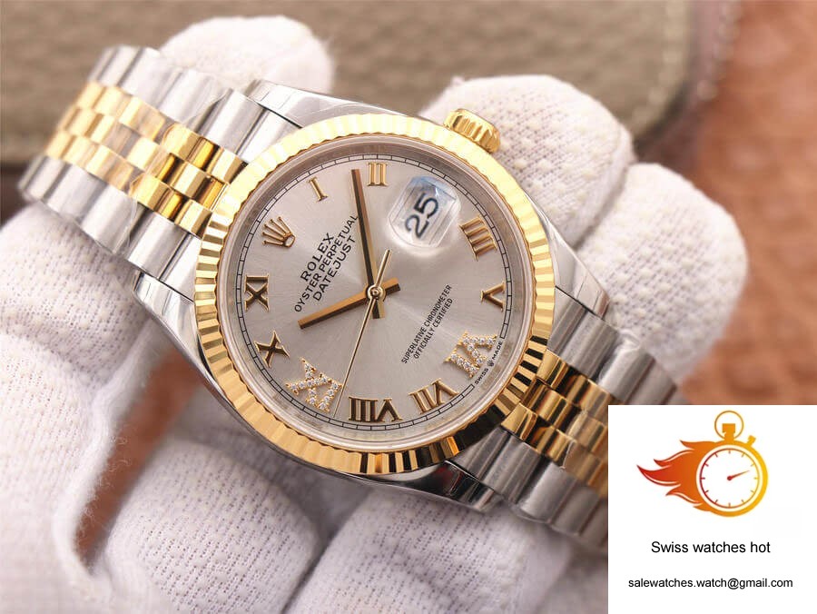 Rolex Datejust M126233-0031 EW Factory Yellow Gold Diamond Dial 2 Rolex Datejust M126233-0031 EW Factory Yellow Gold Diamond Dial 2