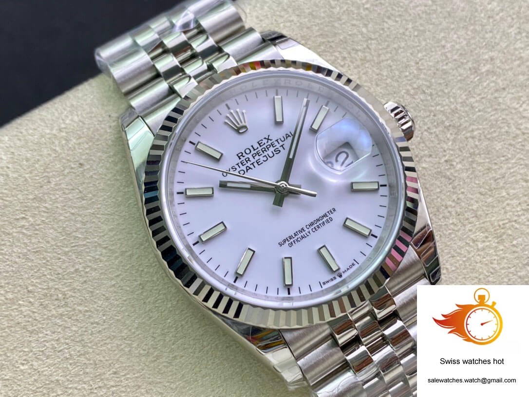 Rolex Datejust 36MM EW Factory Stainless Steel White Dial 2 Rolex Datejust 36MM EW Factory Stainless Steel White Dial 2