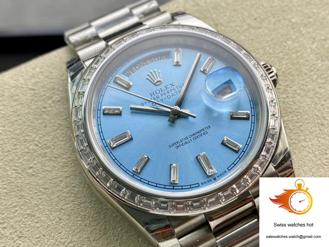 Rolex Day Date 228396TBR EW Factory Diamond Case 2 Rolex Day Date 228396TBR EW Factory Diamond Case 2
