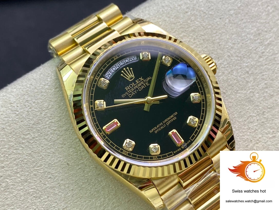 Rolex Day Date 118208 EW Factory Yellow Gold 2 Rolex Day Date 118208 EW Factory Yellow Gold 2