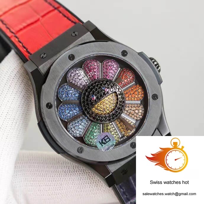 Hublot Classic Fusion Takashi Murakami 507.CX.9000.RX.TAK21 Sunflower Colored Dial 2 Hublot Classic Fusion Takashi Murakami 507.CX.9000.RX.TAK21 Sunflower Colored Dial 2