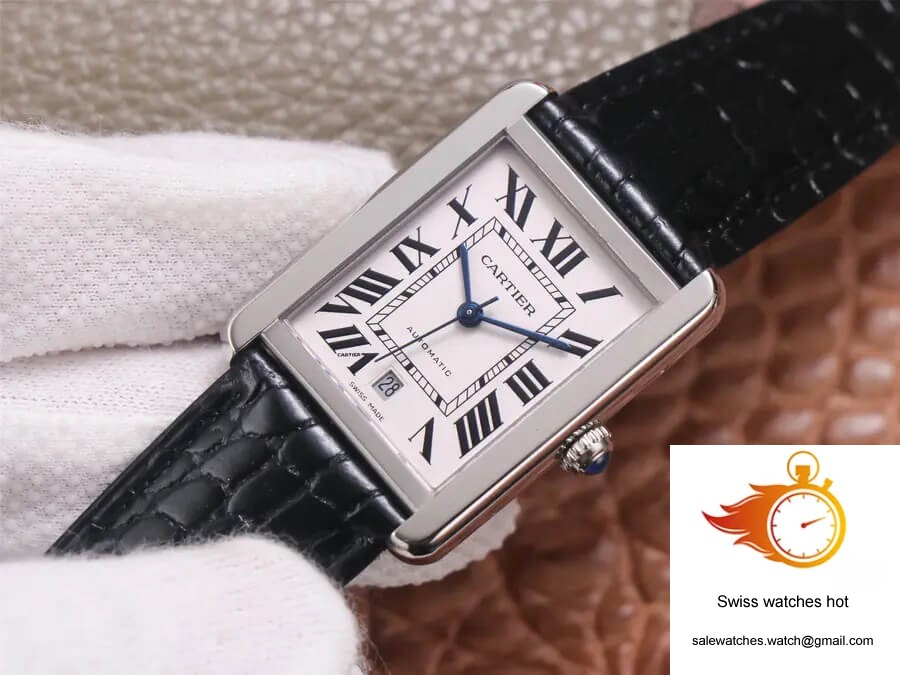Cartier Tank WSTA0029 V9 Factory Stainless Steel 2 Cartier Tank WSTA0029 V9 Factory Stainless Steel 2