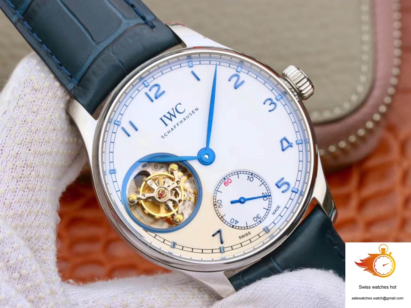 IWC Portuguese Tourbillon ZF Factory Stainless Steel White Dial 2 IWC Portuguese Tourbillon ZF Factory Stainless Steel White Dial 2