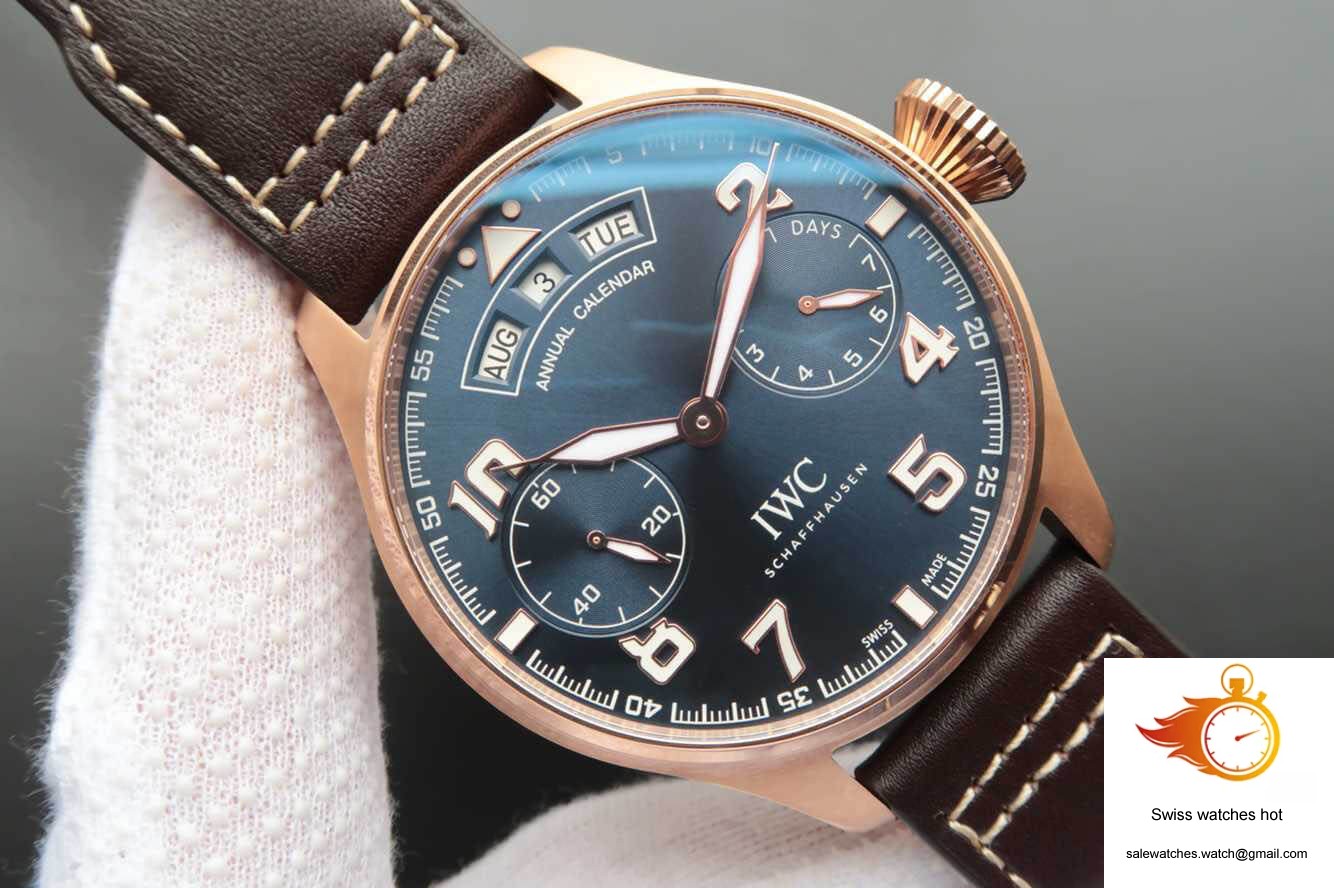 IWC Pilot IW502701 ZF Factory Blue Dial 2 IWC Pilot IW502701 ZF Factory Blue Dial 2