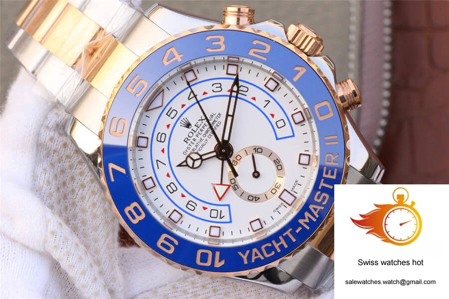Rolex Yacht-Master M116681-0002 JF Factory White Dial 2 Rolex Yacht-Master M116681-0002 JF Factory White Dial 2