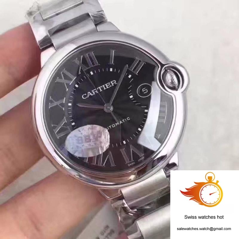 Cartier Ballon Bleu 42MM W6920042 V6 Factory Black Dial 2 Cartier Ballon Bleu 42MM W6920042 V6 Factory Black Dial 2