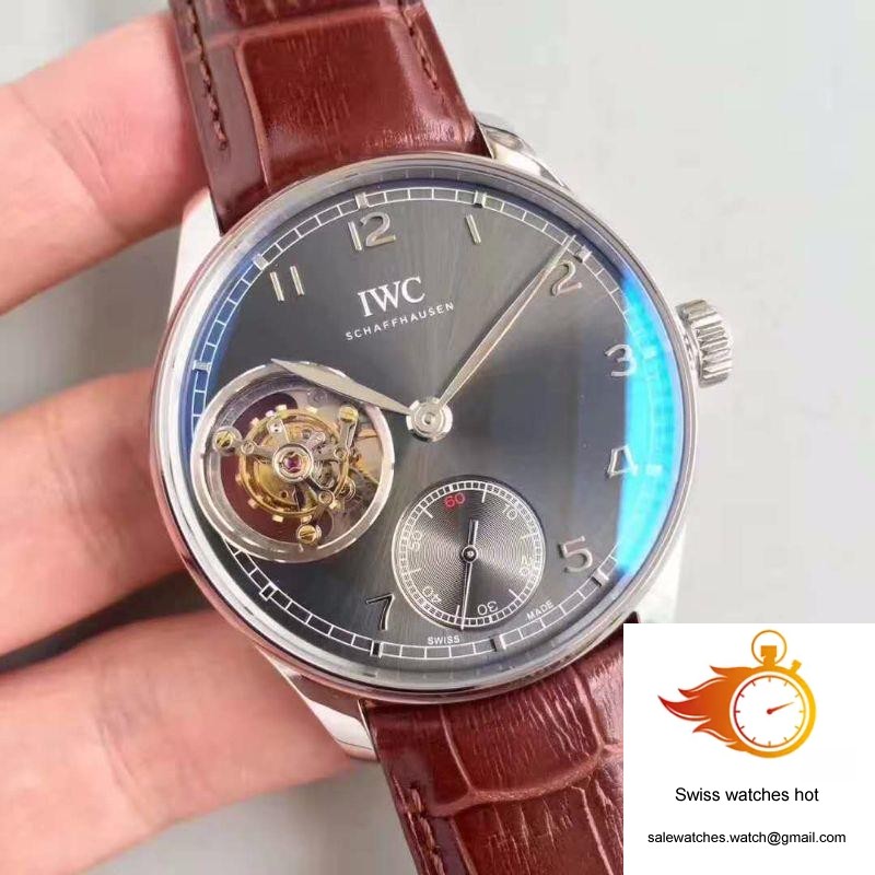 IWC Portugieser Tourbillon IW546301 YL Factory Gray Dial 2 IWC Portugieser Tourbillon IW546301 YL Factory Gray Dial 2