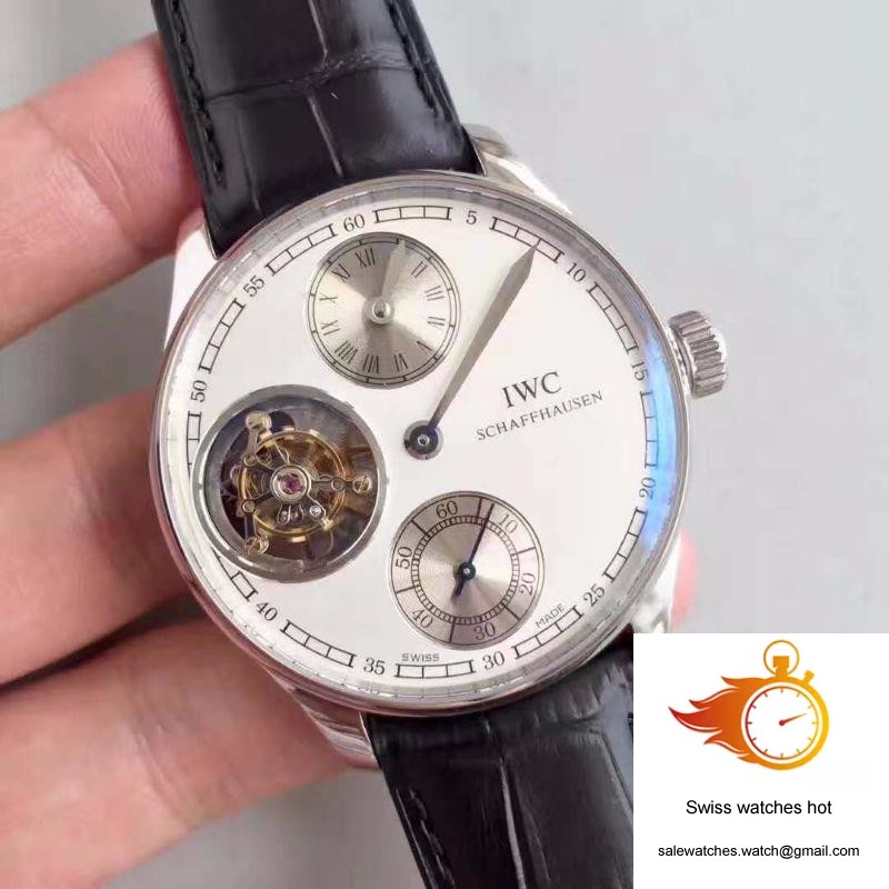 IWC Portugieser Tourbillon Regulator IW544603 YL Factory White Dial 2 IWC Portugieser Tourbillon Regulator IW544603 YL Factory White Dial 2