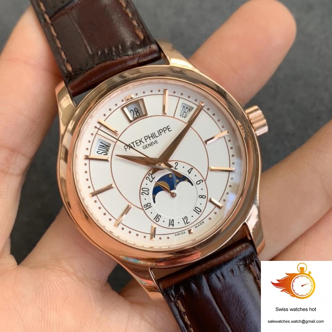 Patek Philippe Complications 5205R-001 GR Factory Rose Gold Milky White Dial 2 Patek Philippe Complications 5205R-001 GR Factory Rose Gold Milky White Dial 2