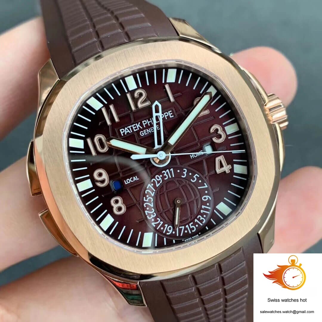 Patek Philippe Aquanaut 5164R-001 GR Factory Rose Gold Brown Dial 2 Patek Philippe Aquanaut 5164R-001 GR Factory Rose Gold Brown Dial 2