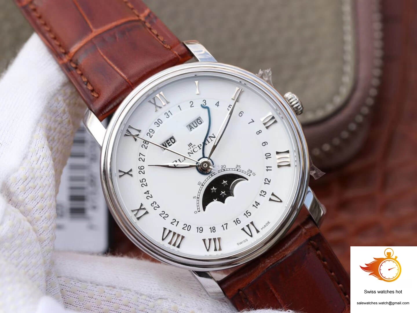 Blancpain Villeret 6654 OM Factory V2 White Dial 2 Blancpain Villeret 6654 OM Factory V2 White Dial 2
