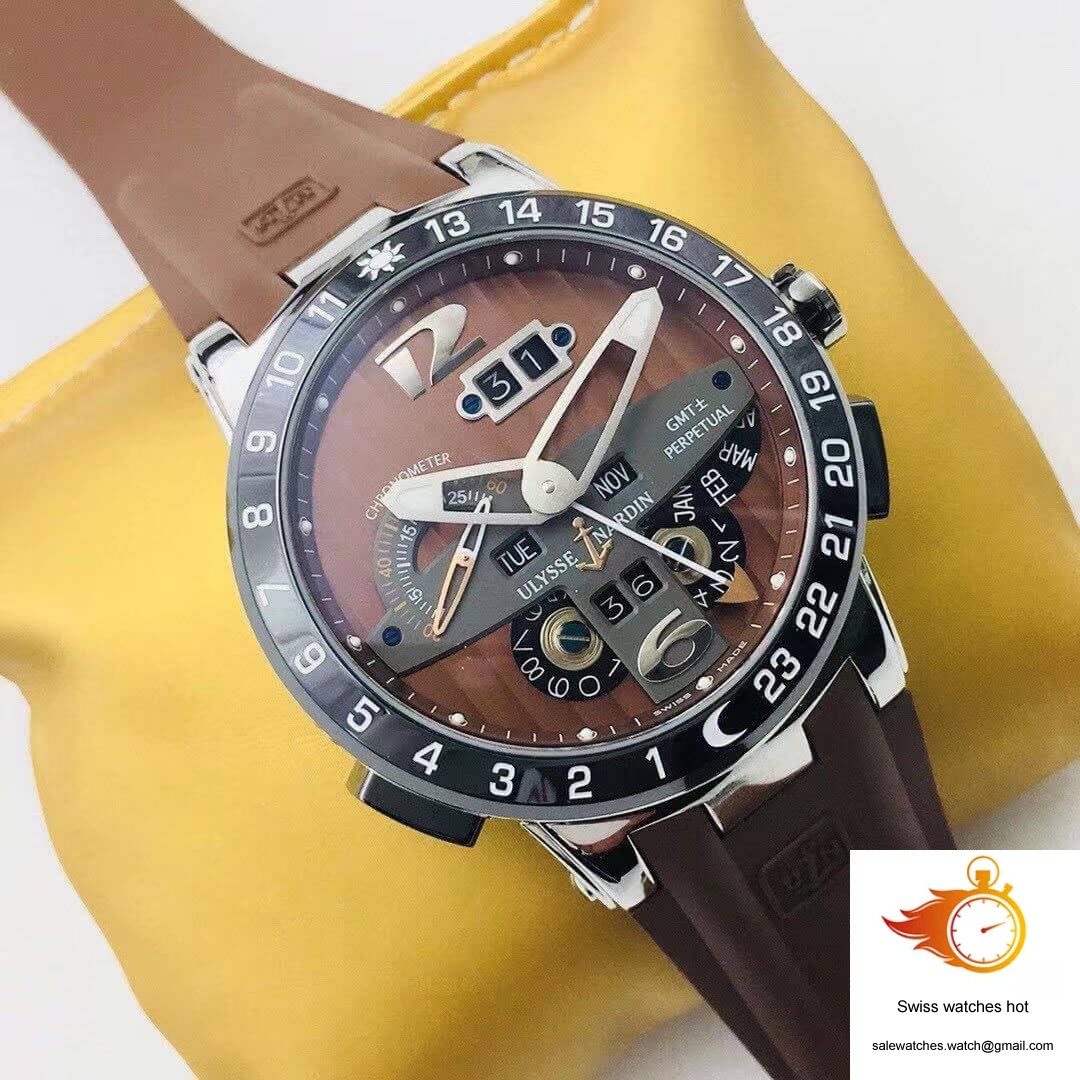 Ulysse Nardin El Toro 322-00 TW Factory Ceramics Brown Dial 2 Ulysse Nardin El Toro 322-00 TW Factory Ceramics Brown Dial 2