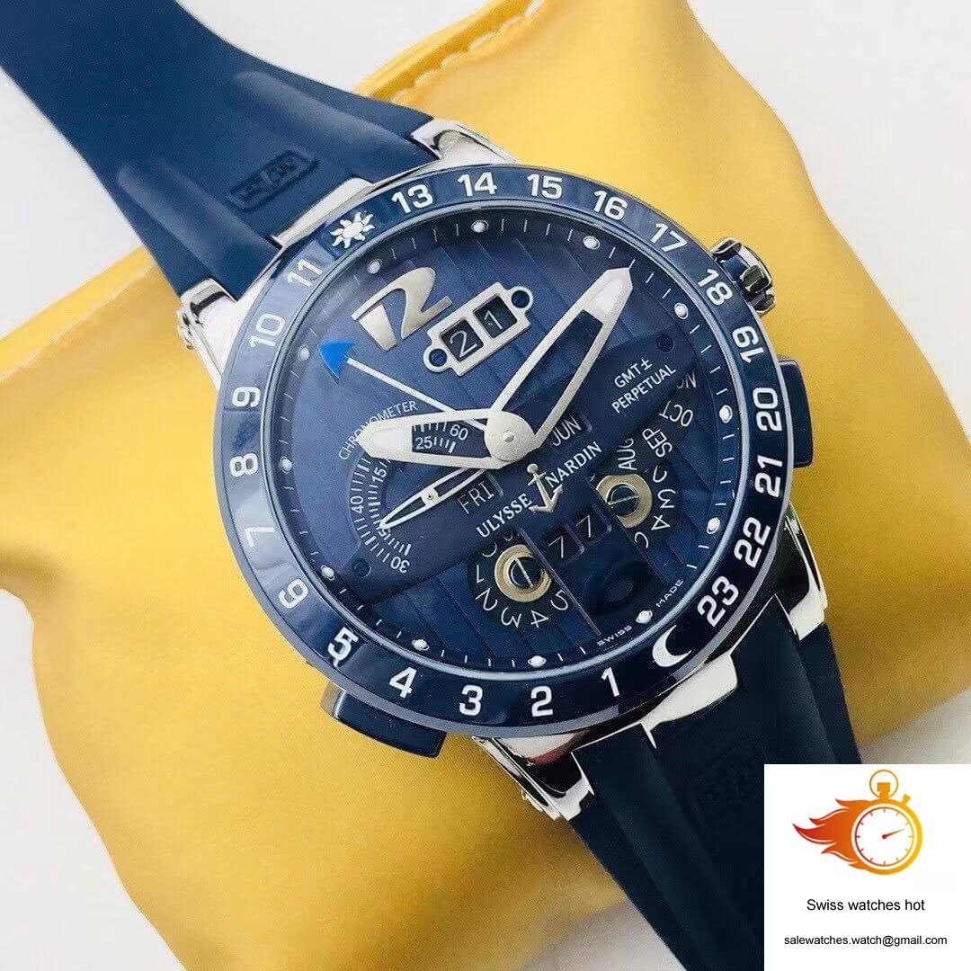 Ulysse Nardin El Toro 320-00/BQ TW Factory Ceramics Blue Dial 2 Ulysse Nardin El Toro 320-00/BQ TW Factory Ceramics Blue Dial 2
