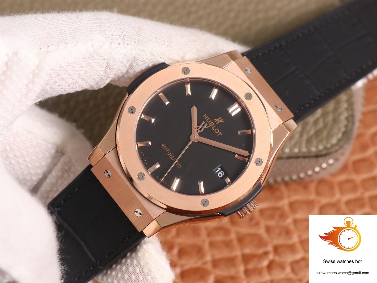 Hublot Classic Fusion 511.OX.1181.LR WWF Factory Rose Gold Black Dial 2 Hublot Classic Fusion 511.OX.1181.LR WWF Factory Rose Gold Black Dial 2