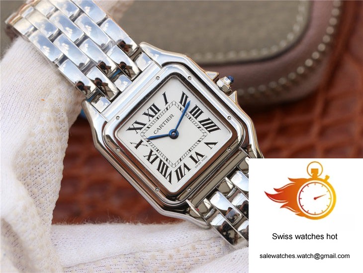 Cartier Panthere De Medium Ladies WSPN0007 GF Factory Silver Dial 2 Cartier Panthere De Medium Ladies WSPN0007 GF Factory Silver Dial 2