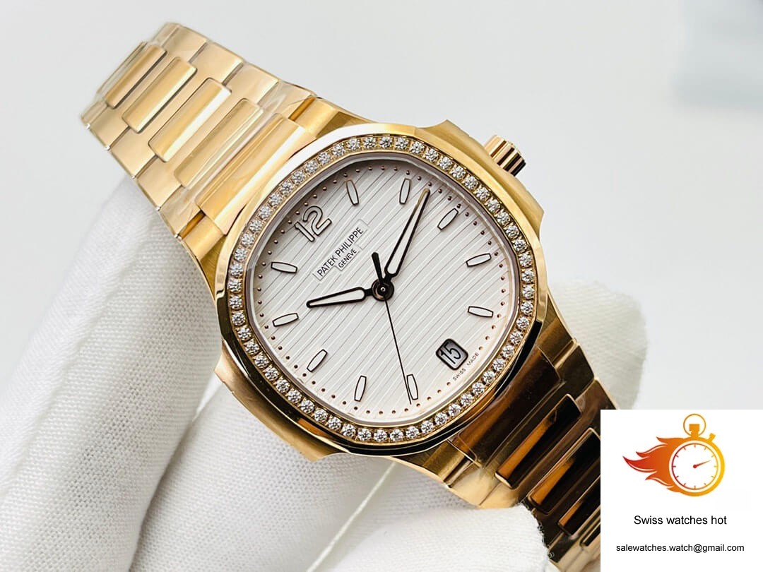 Patek Philippe Nautilus Ladies 7118/1200R-001 3K Factory Silver White Dial 2 Patek Philippe Nautilus Ladies 7118/1200R-001 3K Factory Silver White Dial 2