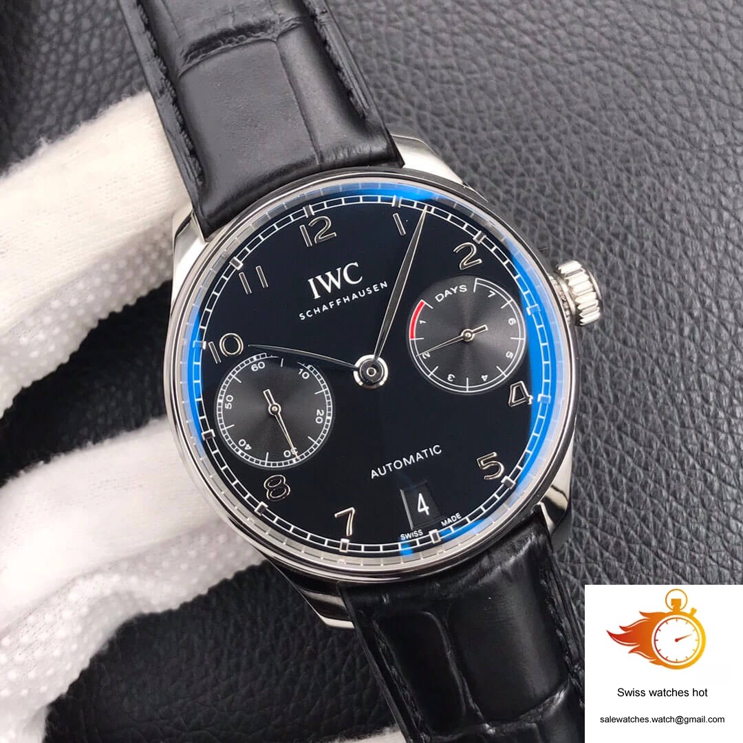 IWC Portugieser IW500109 ZF Factory Black Dial 2 IWC Portugieser IW500109 ZF Factory Black Dial 2