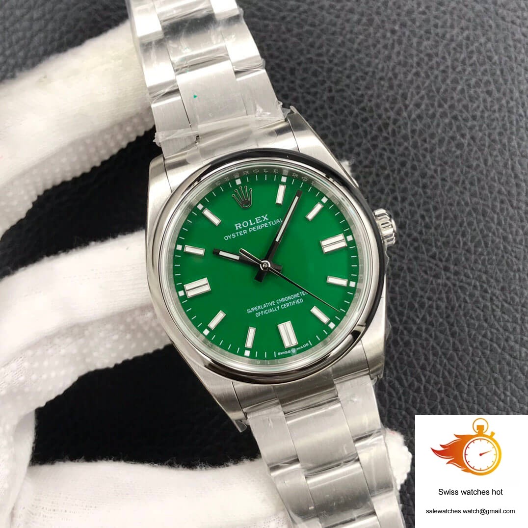 Rolex Oyster Perpetual M126000-0005 36MM EW Factory Green Dial 2 Rolex Oyster Perpetual M126000-0005 36MM EW Factory Green Dial 2