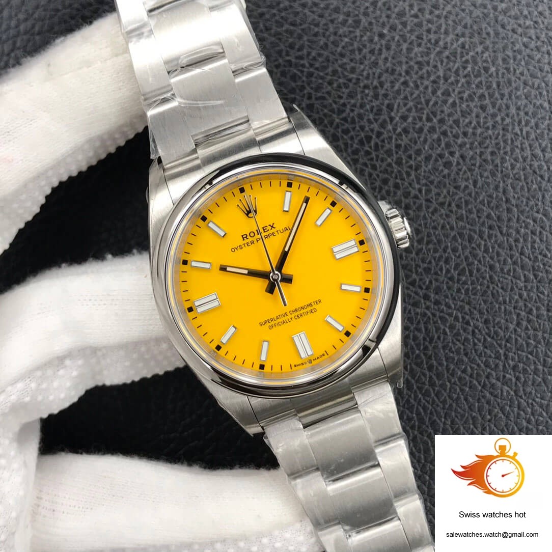 Rolex Oyster Perpetual M126000-0004 36MM EW Factory Yellow Dial 2 Rolex Oyster Perpetual M126000-0004 36MM EW Factory Yellow Dial 2