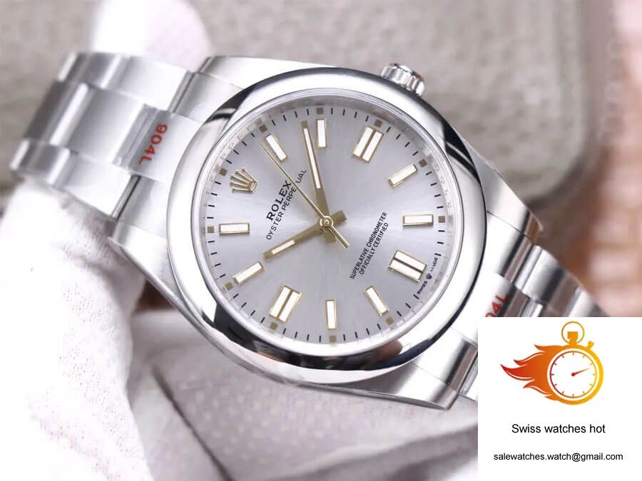 Rolex Oyster Perpetual M124300-0001 41MM EW Factory Silver Dial 2 Rolex Oyster Perpetual M124300-0001 41MM EW Factory Silver Dial 2
