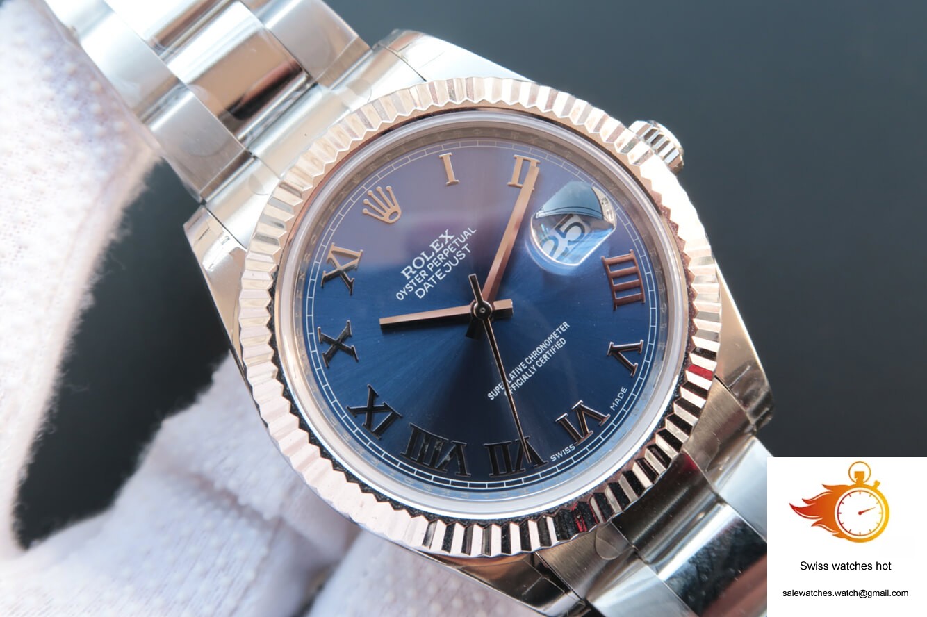 Rolex Datejust 116334 EW Factory Blue Dial 2 Rolex Datejust 116334 EW Factory Blue Dial 2