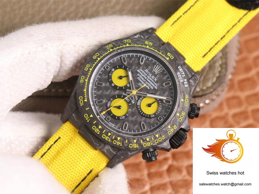 Rolex Daytona Diw Retrofit Version WWF Factory Carbon Fiber Pattern 2 Rolex Daytona Diw Retrofit Version WWF Factory Carbon Fiber Pattern 2