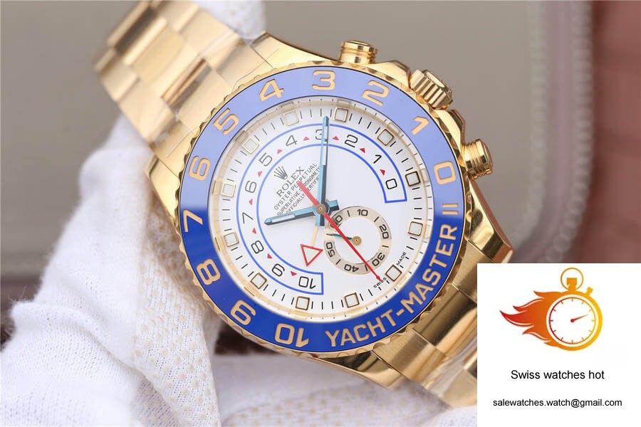 Rolex Yacht-Master II M116688-0002 JF Factory White Dial 2 Rolex Yacht-Master II M116688-0002 JF Factory White Dial 2