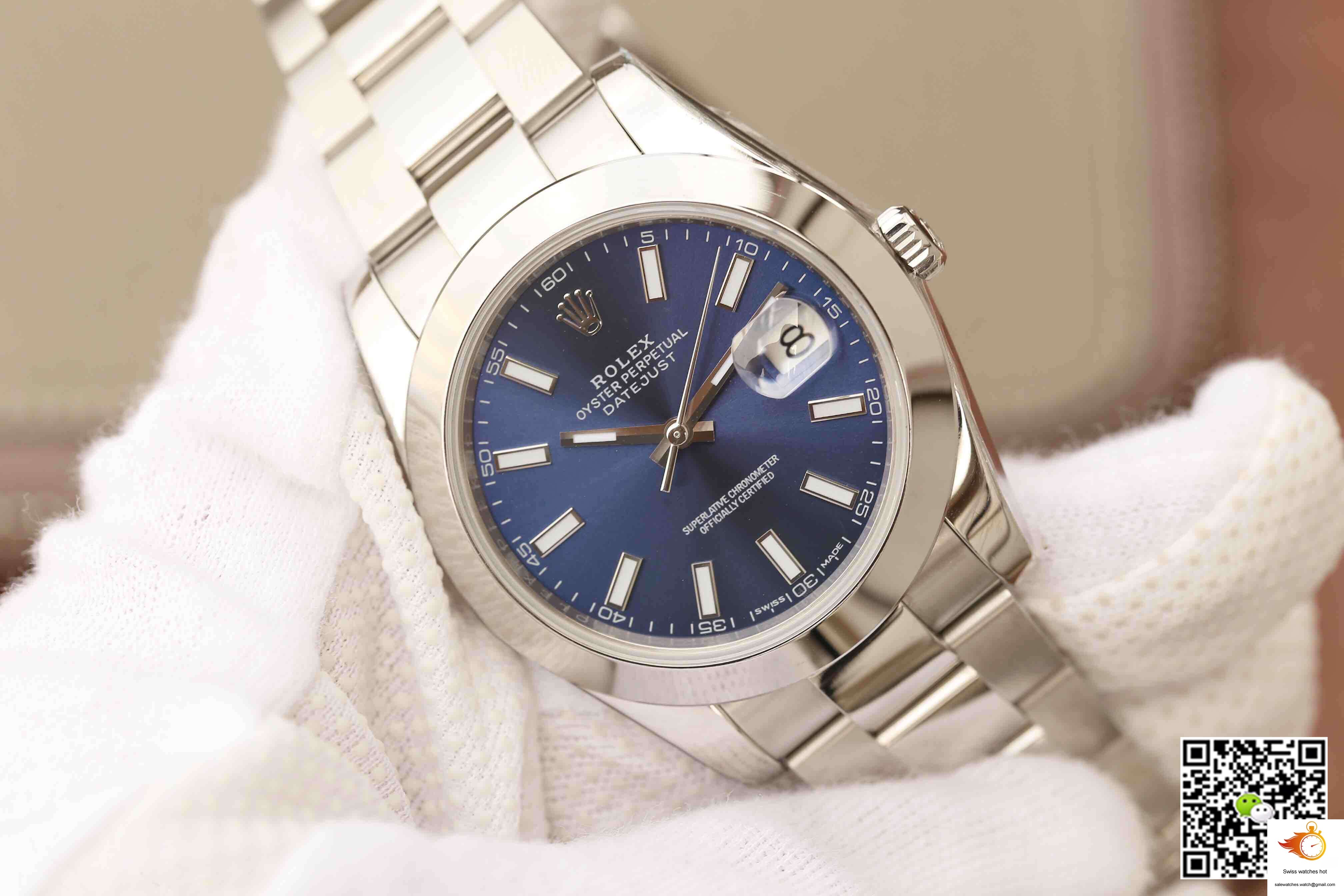 Rolex Datejust M126300-0001 EW Factory Blue Dial 2 Rolex Datejust M126300-0001 EW Factory Blue Dial 2