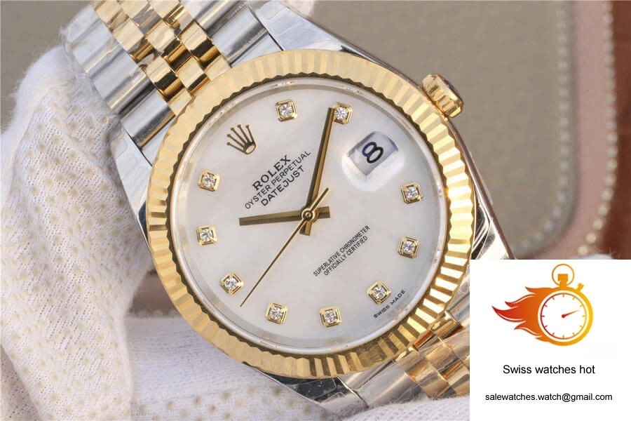 Rolex Datejust M126333-0018 EW Factory Yellow Gold White Dial 2 Rolex Datejust M126333-0018 EW Factory Yellow Gold White Dial 2