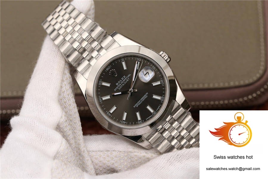 Rolex Datejust M126300-0008 EW Factory Grey Dial 2 Rolex Datejust M126300-0008 EW Factory Grey Dial 2