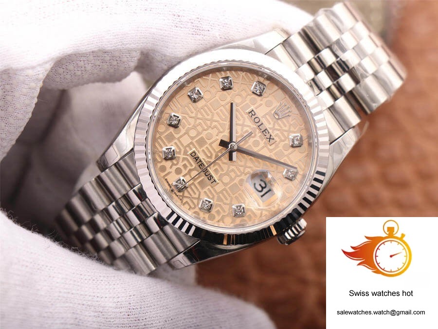 Rolex Datejust M126234-0023 36MM EW Factory Diamond-Studded Dial 2 Rolex Datejust M126234-0023 36MM EW Factory Diamond-Studded Dial 2