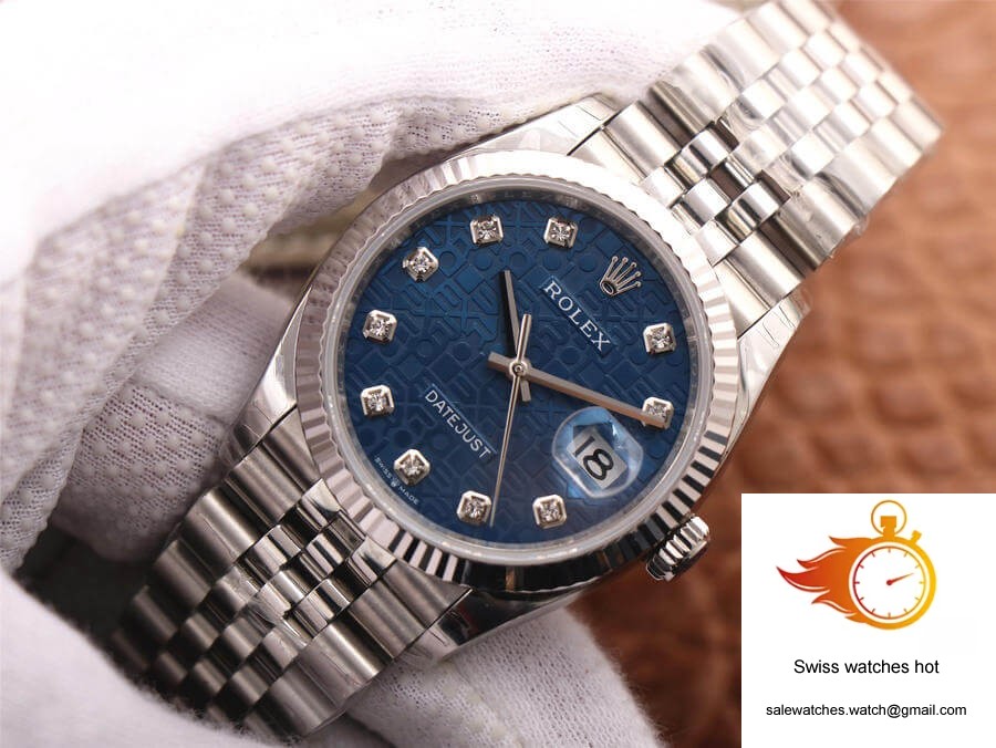 Rolex Datejust M126234-0011 36MM EW Factory Diamond-Studded Blue Dial 2 Rolex Datejust M126234-0011 36MM EW Factory Diamond-Studded Blue Dial 2