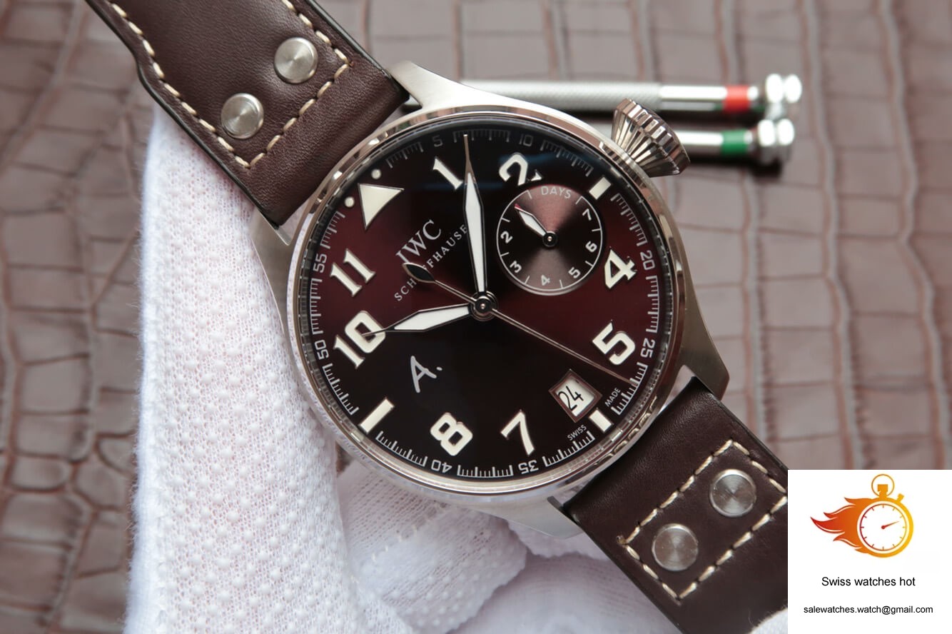 IWC Pilot IW500422 ZF Factory Brown Dial 2 IWC Pilot IW500422 ZF Factory Brown Dial 2