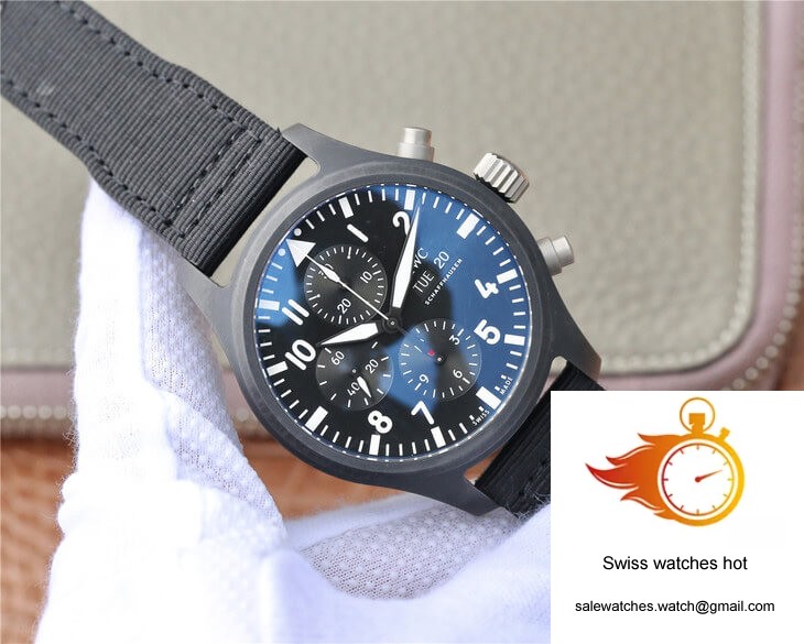 IWC Pilot IW389101 ZF Factory Black Dial 2 IWC Pilot IW389101 ZF Factory Black Dial 2